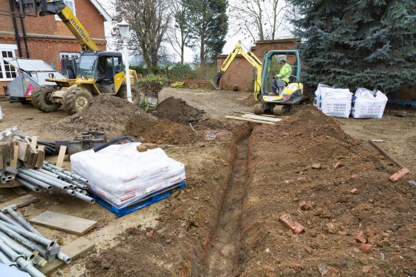 Drainage Ditch Digging in Mount Vernon