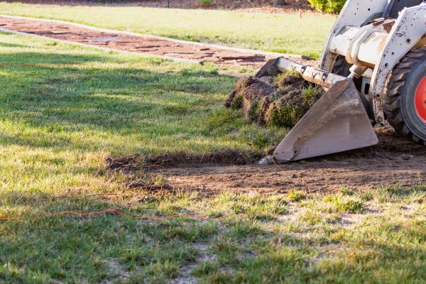 Yard Drainage Grading in Mount Vernon