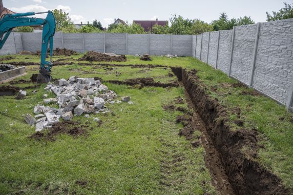 Yard Trenching in Mount Vernon