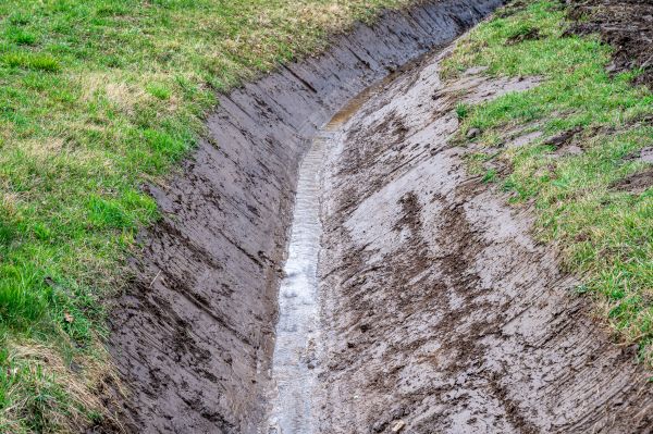 Drainage Ditch Excavation in Mount Vernon