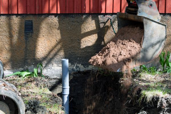 Sewer Line Digging in Mount Vernon