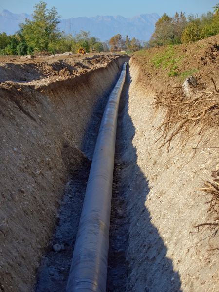 Gas Pipe Trenching in Mount Vernon