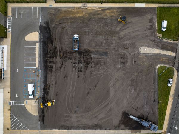 Parking Lot Excavation in Mount Vernon